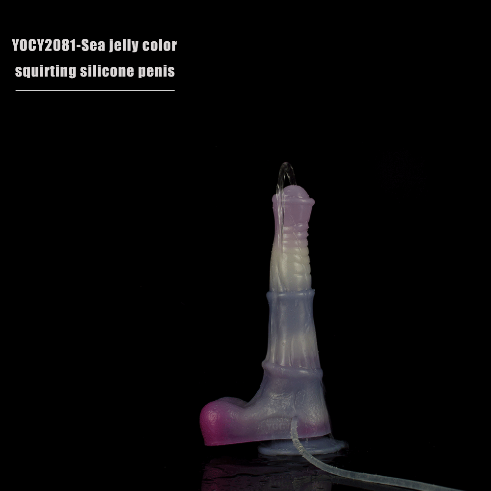Fantasy Monster Horse Squirting Dildo - Female Anal and Vaginal Simulation Ejaculation Control Device