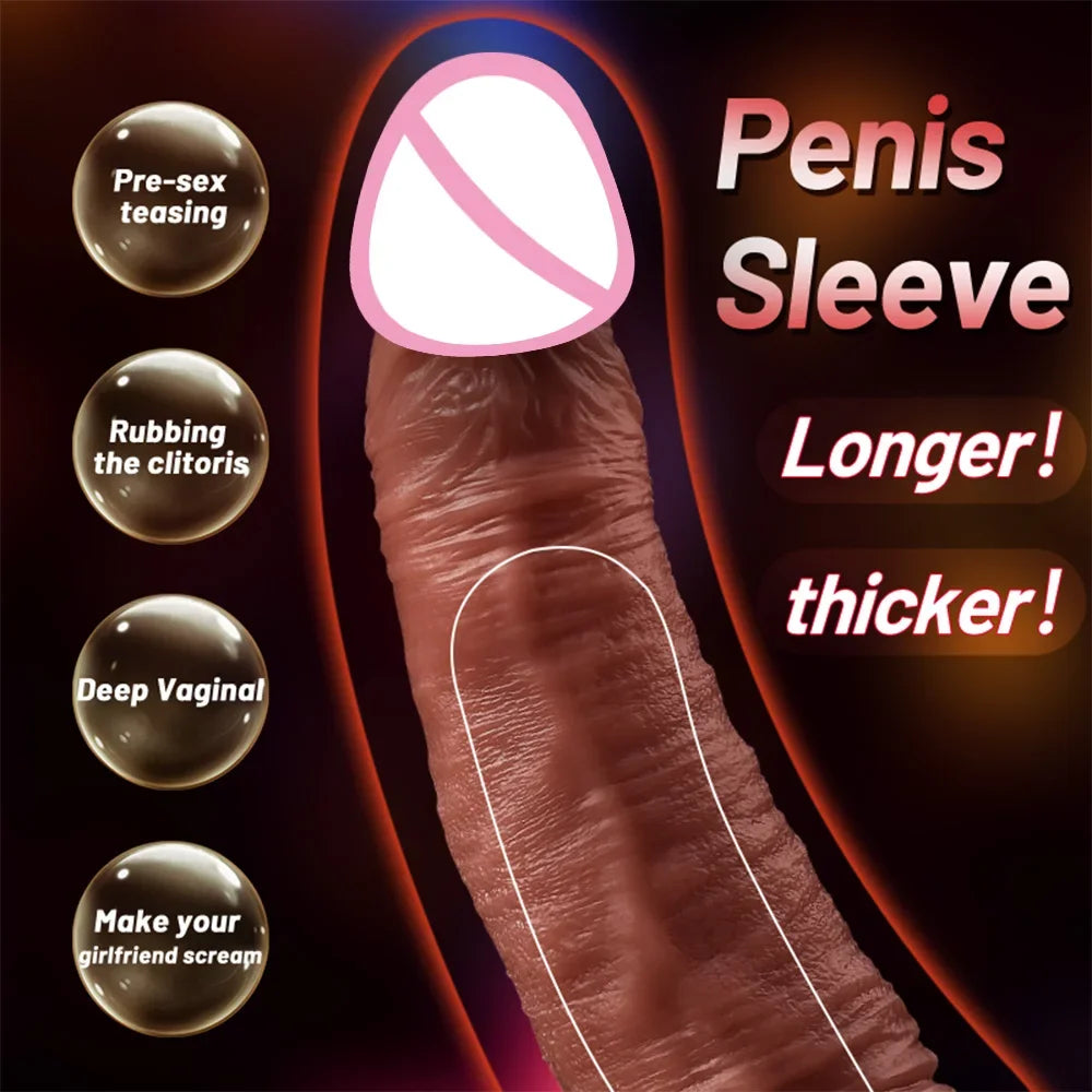 Penis Sleeve – Reshape Your Beast-Like Desire, Perfect for Male Sex Toys