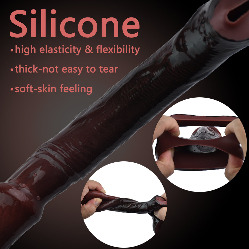 Realistische Penishülle aus Silikon – Verlängern Sie das Vergnügen mit männlicher Verbesserung und Verzögerung