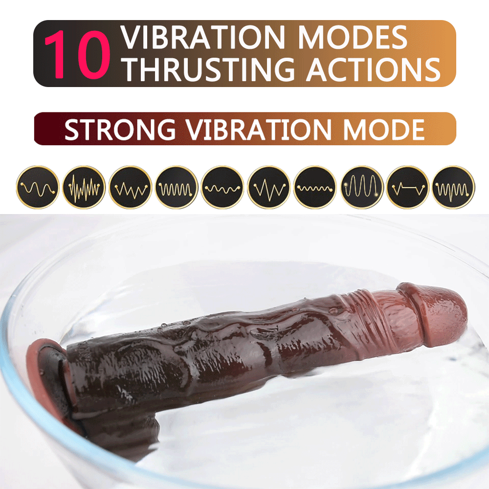 Fantasy Stimulating Retractable Vibrating Dildo – Redefining Vaginal Masturbation in Female Sex Toys