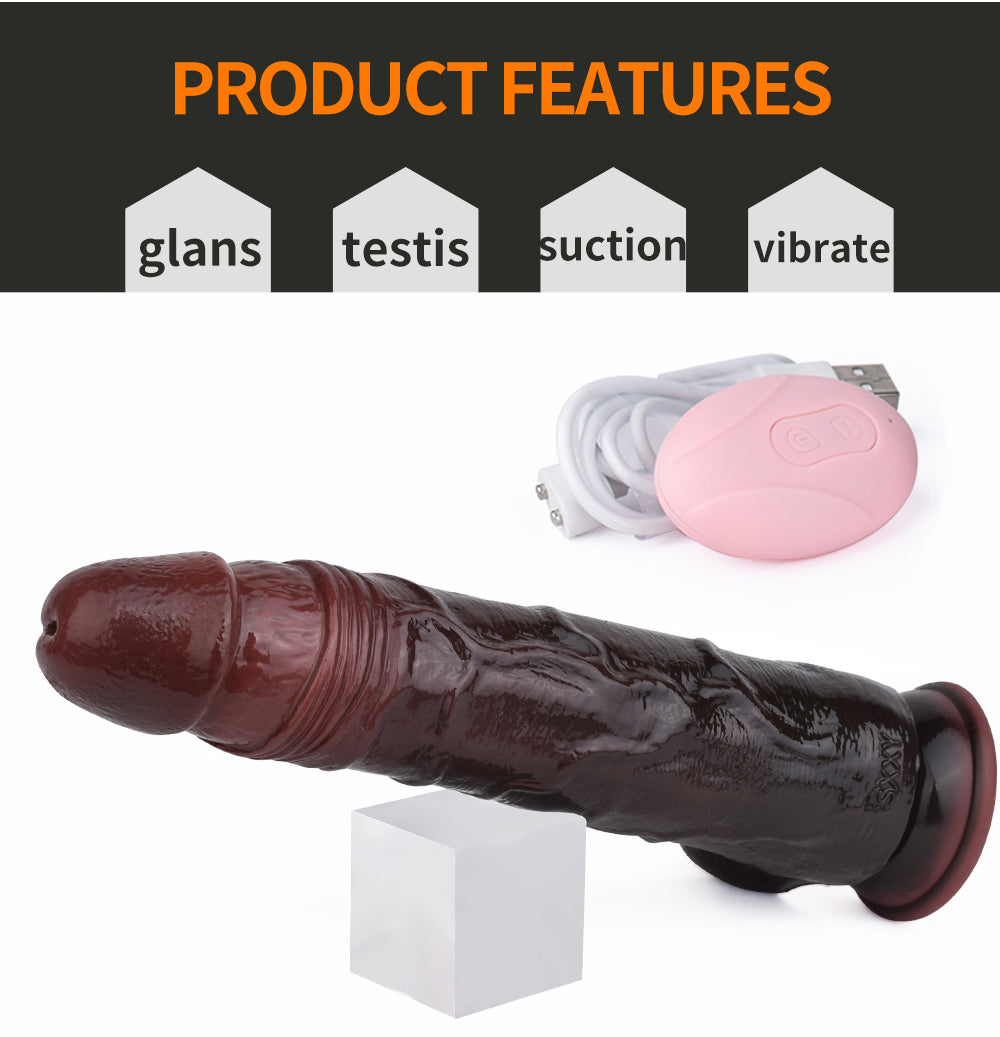 Fantasy Stimulating Retractable Vibrating Dildo – Redefining Vaginal Masturbation in Female Sex Toys