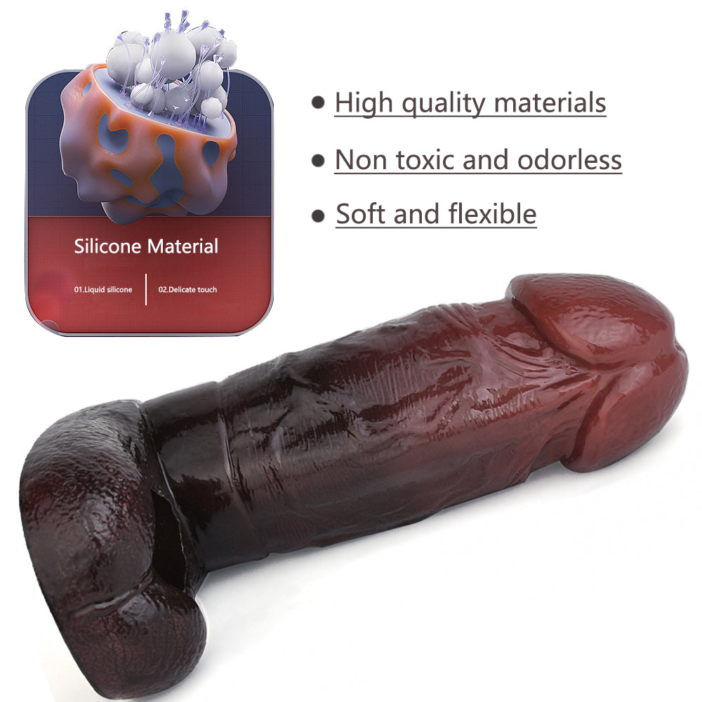 Cómoda funda de silicona para el pene: diseñada para retrasar el placer