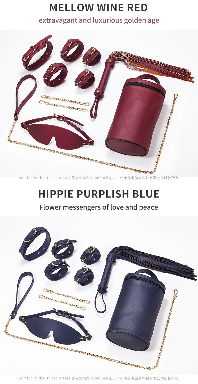 Leather Handcuff BDSM Kits – Premium Bondage Restraint Sex Toys for Women Men