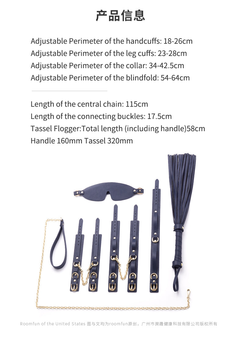 Leather Handcuff BDSM Kits – Premium Bondage Restraint Sex Toys for Women Men