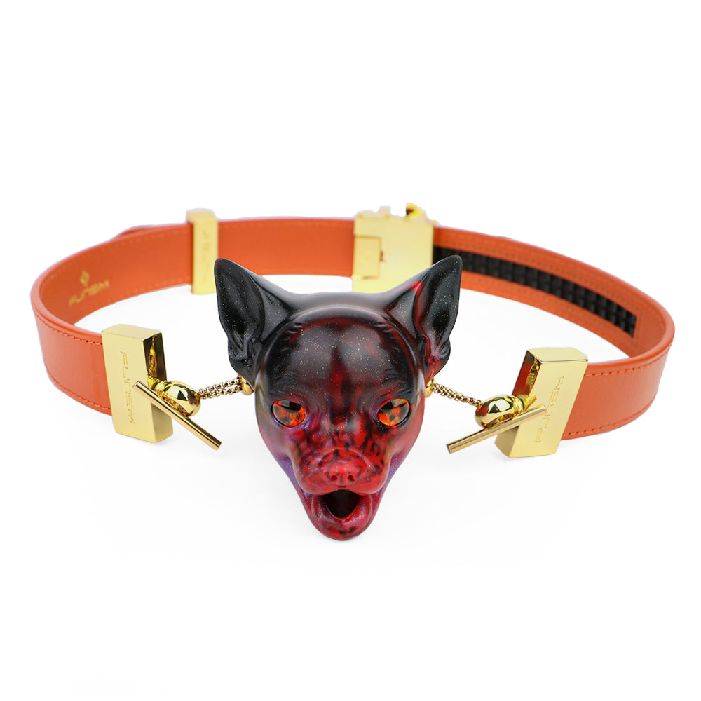 Dog Head Vertical Ball Gag – Unique BDSM Sex Toys