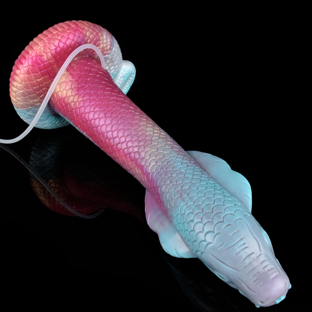 Fantasy Squirting Dragon Dildo – Suction Cup Monsterdildo Anal Sex Toy for Women