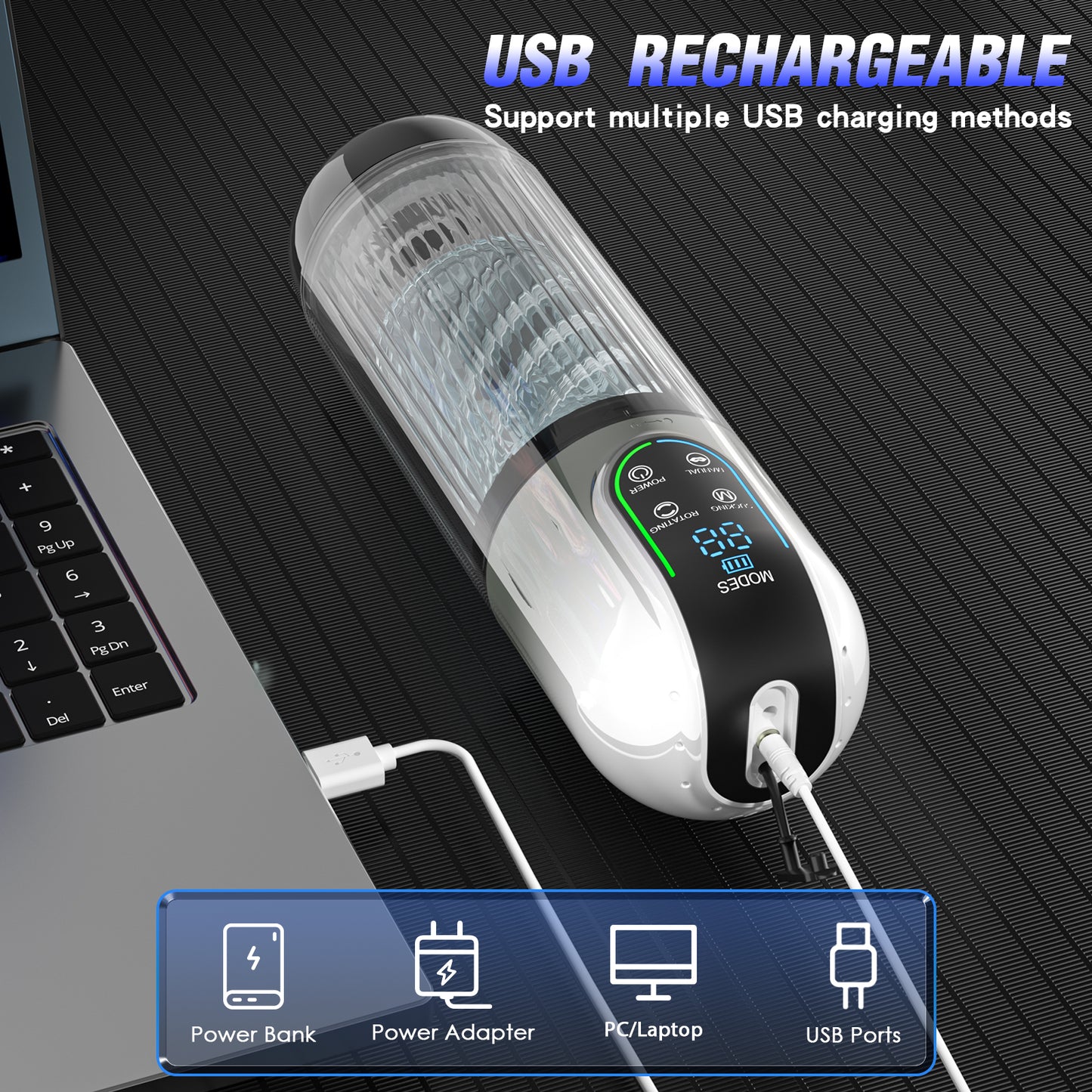 Smart Licking Male Penile Massage Stroker – Hands-Free Sexual Toys