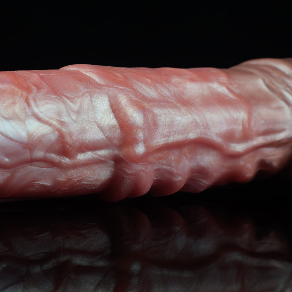 Consolador de silicona Fantasy Monster para eyaculación femenina: juguete de placer vaginal inspirado en un caballo
