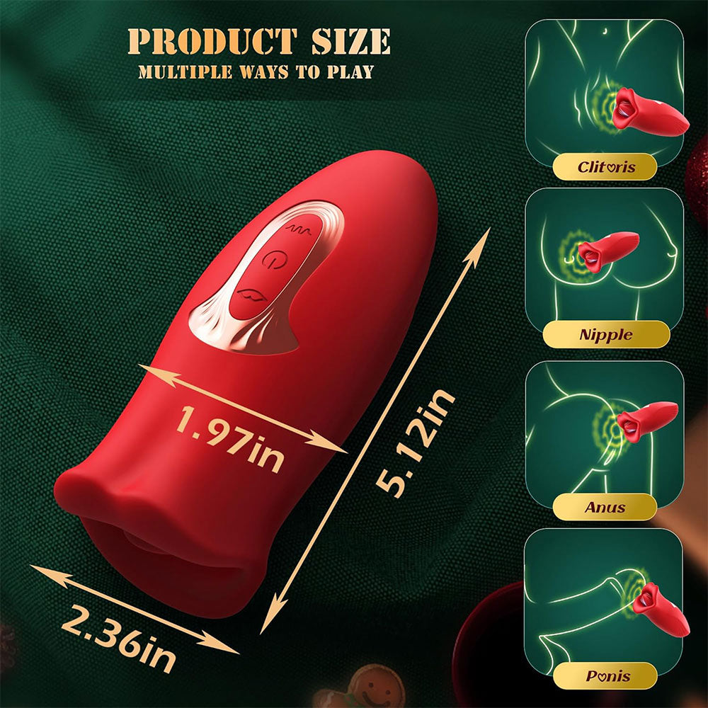 Silicone Vibrating Sucking Clit Oral Sex Master-Surpassing Real Human Sensations Female Masturbation Toys