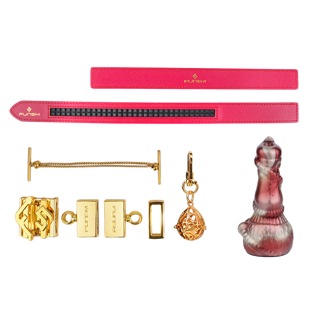 Vertical Dildo Ball Gag — Sex Restraints Silicone Bondage Kit Women Sexual Toy