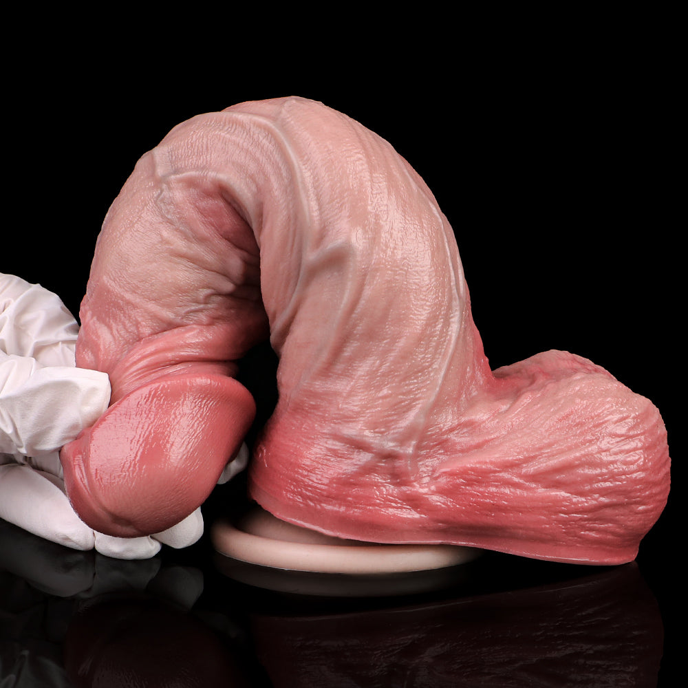Realistic Silicone Dildo with Suction Cup —Sensual Pleasure Tool Designed for Women