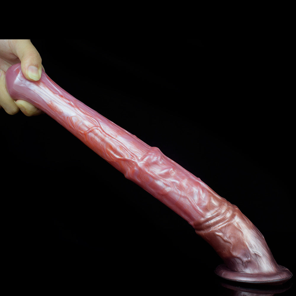 Consolador de silicona Fantasy Monster para eyaculación femenina: juguete de placer vaginal inspirado en un caballo