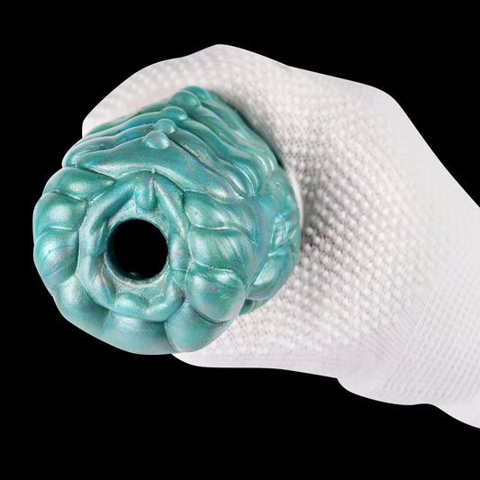 Masturbador de bolsillo Fantasy Pussy - Juguete sexual vaginal realista azul-verde para hombre