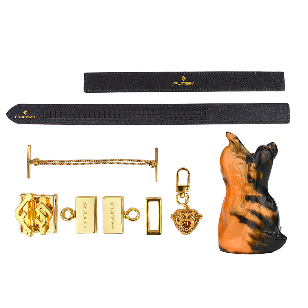 Wild Temptation Wolf Head Ball Gag – LustBond Fantasy Restraint BDSM Sex Toys