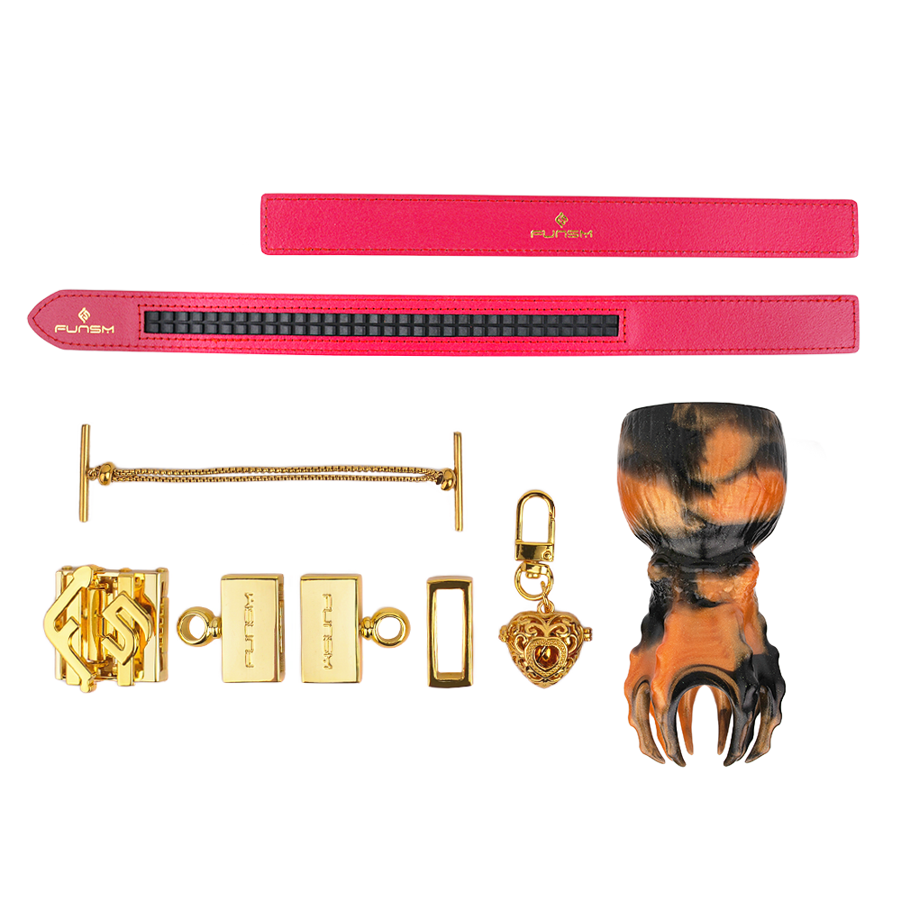 Octopus Fantasy Ball Gag Bondage Kit-Extreme Restraints BDSM Toys Couple Sex Games