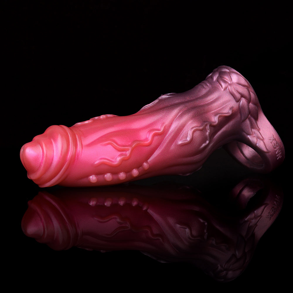 Fantasy Pink Penis Sleeve – Biomechanical Design for an Authentic Pleasure Experience