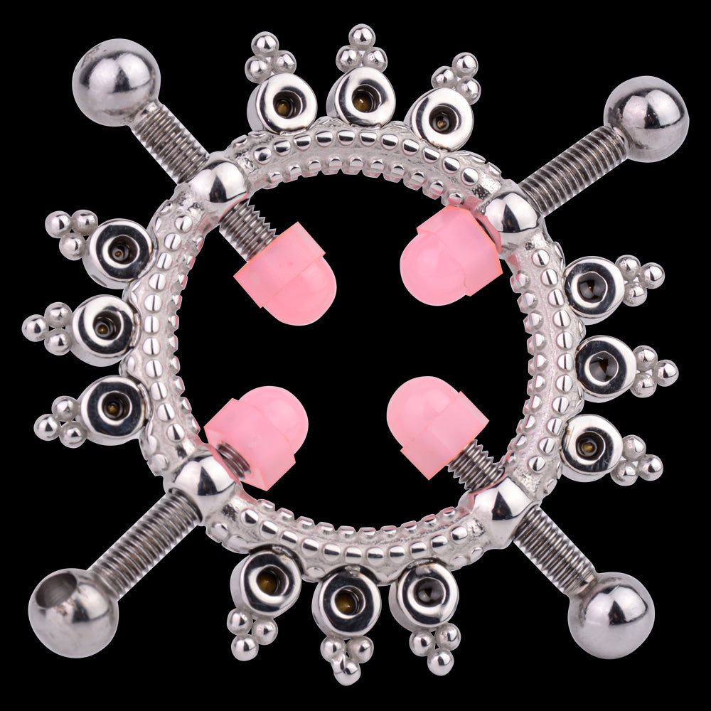 Metal Nipple Clamps Kinky Sex Toys – Luxurious BDSM Restraints Women Sexual Toys