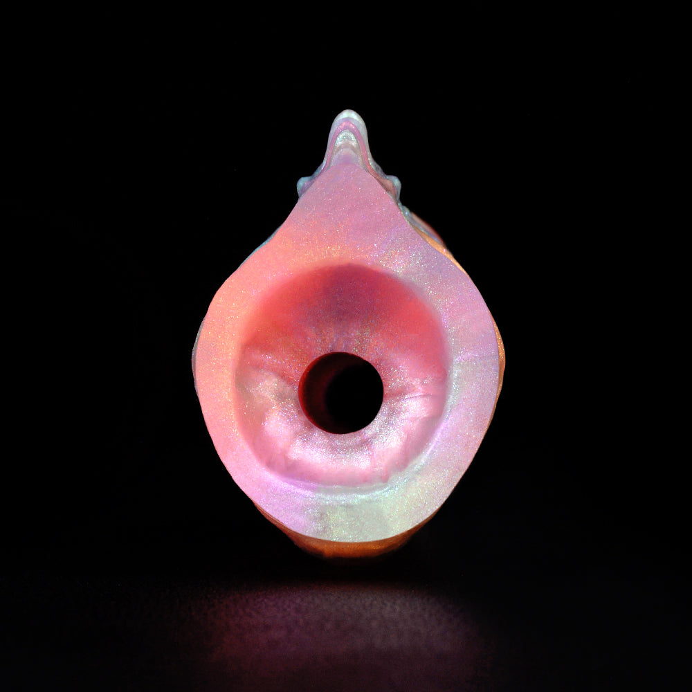 Fish-Shaped Horizontal Ball Gag – Neon-Colored Silicone Bondage Toy