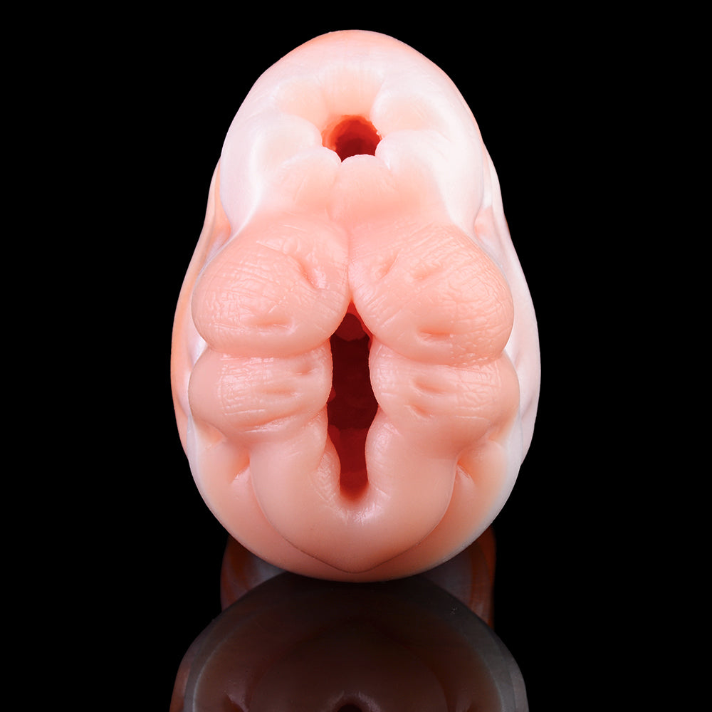 Green Bull Silicone Pocket Pussy — Bionic Experience Long-lasting Masturbation Sex Toy