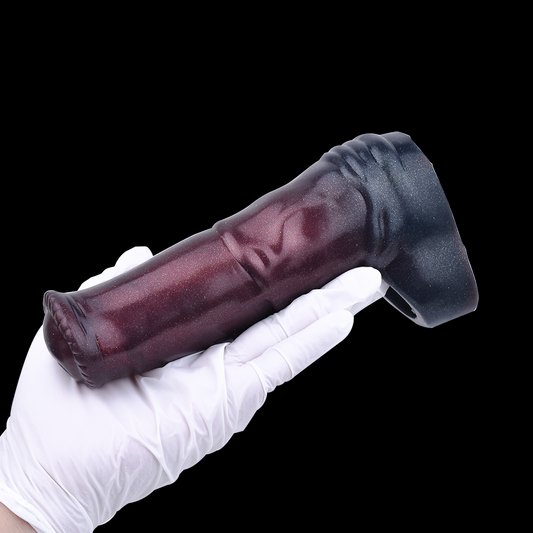 Fantasy Lange Penishülle - Dickes Silikon Cock Extender Männliches Sexspielzeug