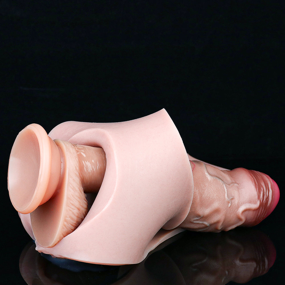 Enhanced Performance Silicone Penis Sleeve Panties - Gear Designed for 5.5 Inch Dick Wearers