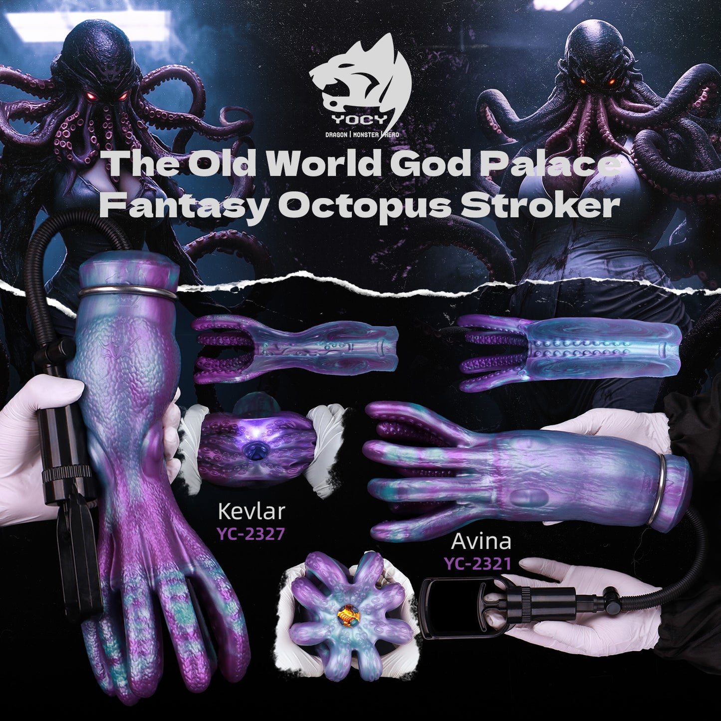 Fantasy Octopus Air Pump Pocket Pussy – Multifunctional Interactive Experience