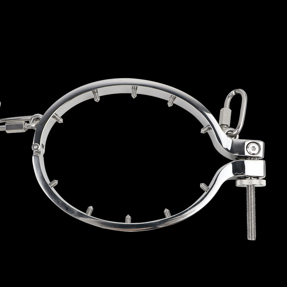 Kit de sujeción con pinzas para pezones de doble anilla: una exploración sensual del BDSM para mujeres