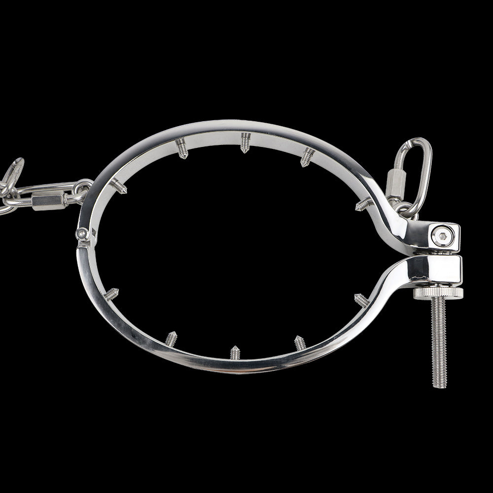 Pinzas para pezones con estimulación en espiral: ataduras extremas de metal, juguetes de bondage femeninos
