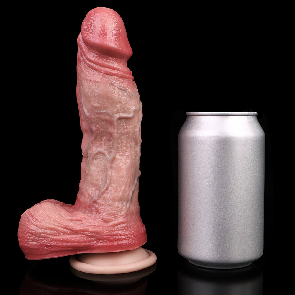 Realistic Silicone Dildo with Suction Cup —Sensual Pleasure Tool Designed for Women
