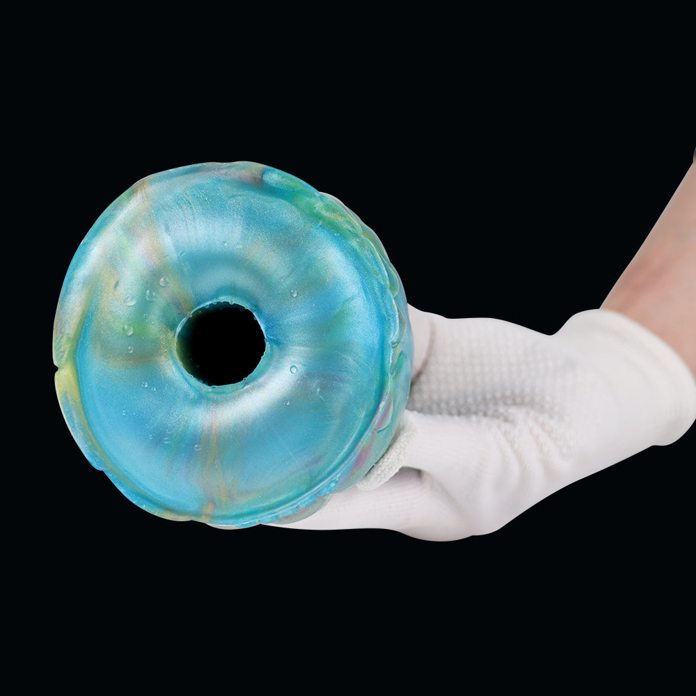 Masturbador de silicona de doble extremo con bolsillo – Juguetes sexuales de fantasía para masaje de pene masculino