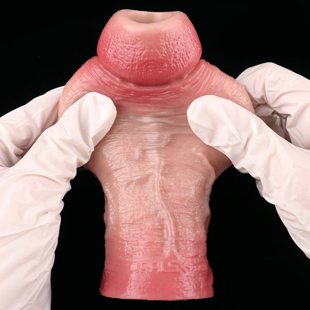 Premium Realistic Openings Penis Sleeves - Elevating Your Intimate Experiences Flesh-Like Sex Toy