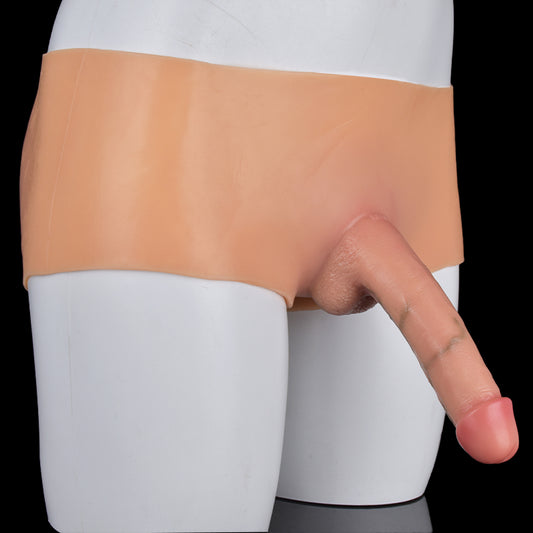 Consolador anal realista femenino de silicona con arnés - Bragas de inserción, juguetes sexuales para mujeres