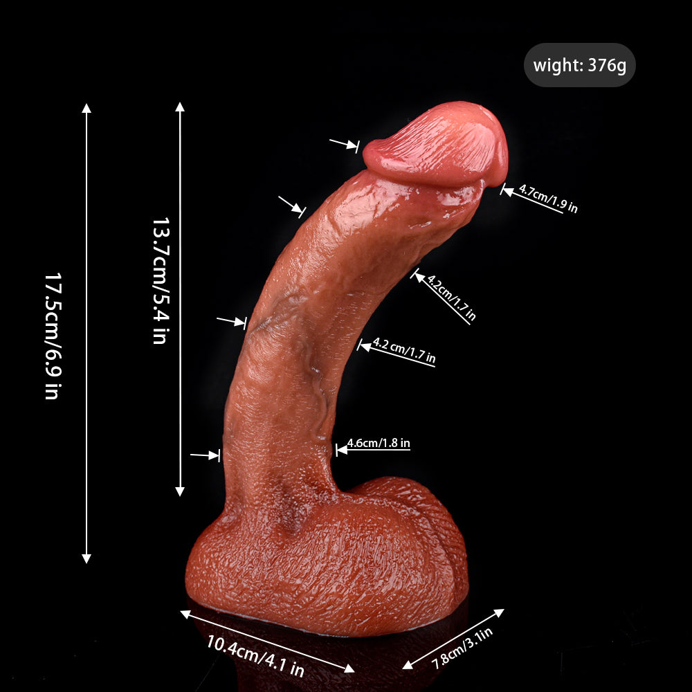 Comfortable Realistic Anal Dildo - Perfect for Lonely Female Masturbation Sex Game