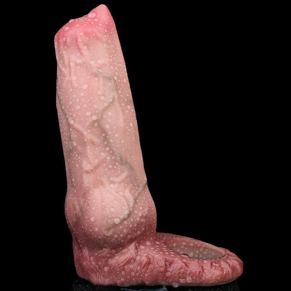 Fantasy Dog Silicone Cock Sleeve — Enhance Erections and Combat ED Male Sex Toy
