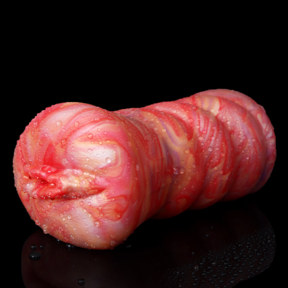 Spiral Silicone Penis Massage Pocket Pussy – Male Masturbation Toy Designed for Desire Fulfillment