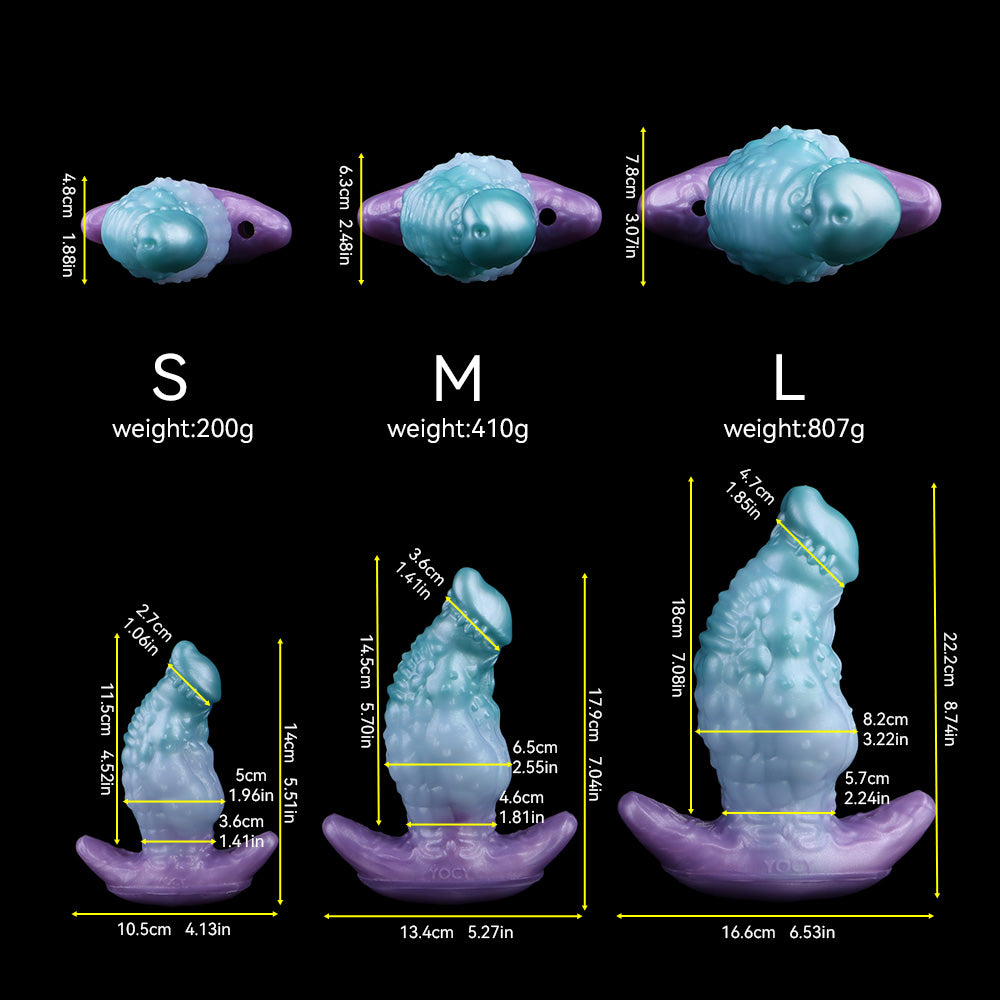 Monsterdildo Vibrating Bullet Butt Plug – Remote-Controlled Strap-on Harness Anal Sex Toys