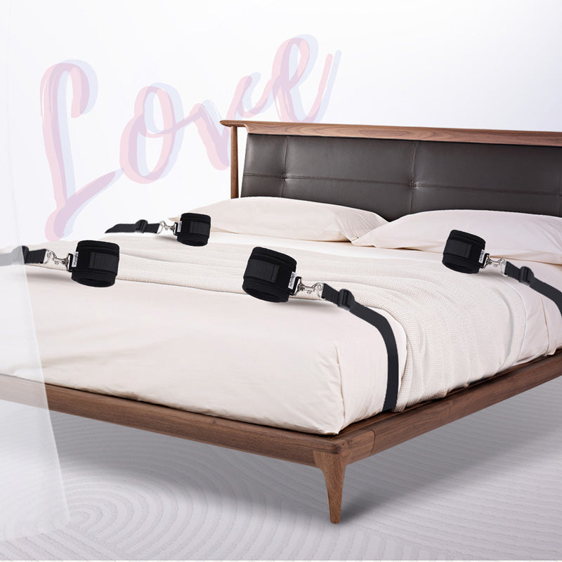 Pleasure Bondage Bed BDSM Set – Limits of Sex Toys for Men Women