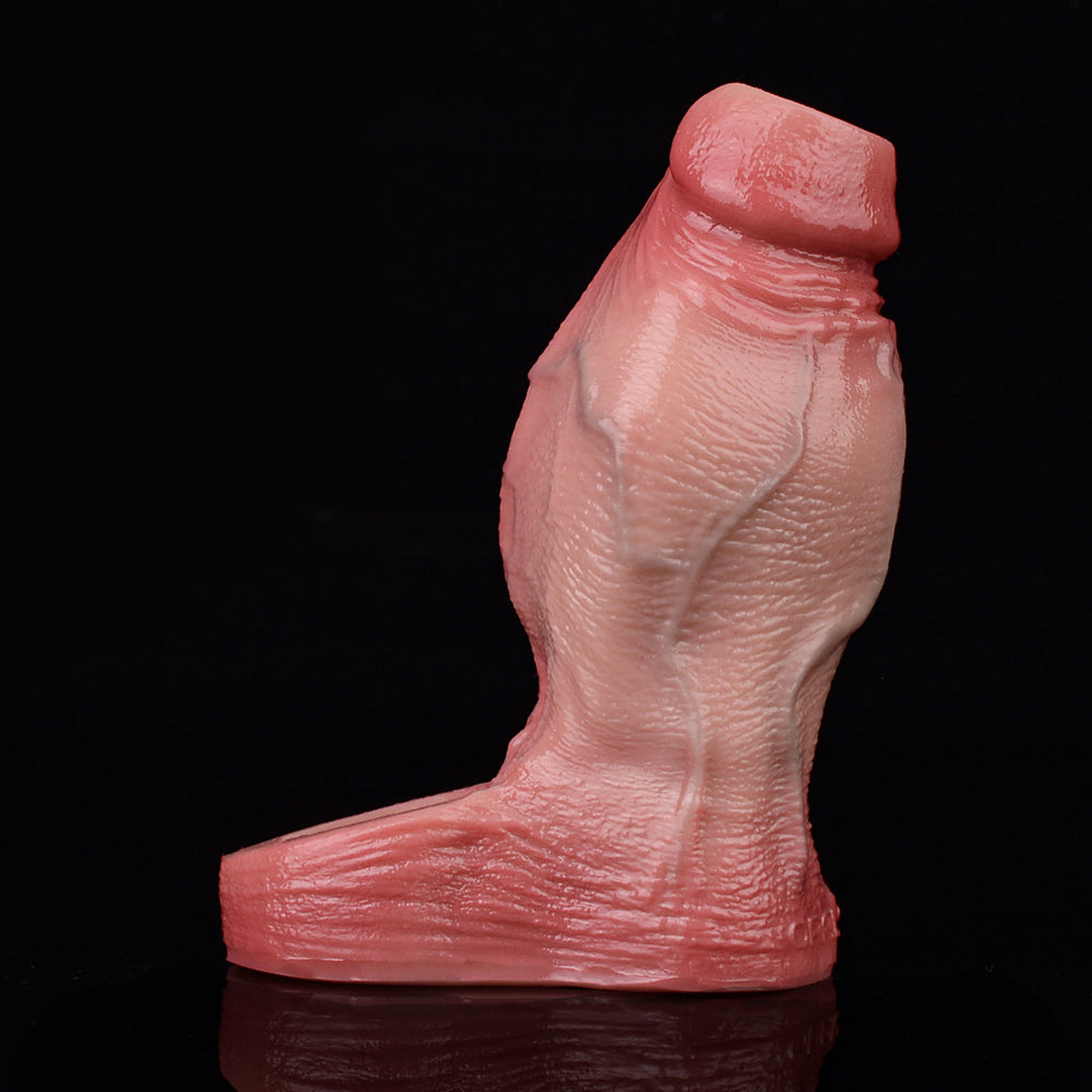 Thick Silicone Penis Sleeve - Built for 5-Inch Cock, The Short and Thick Power Play