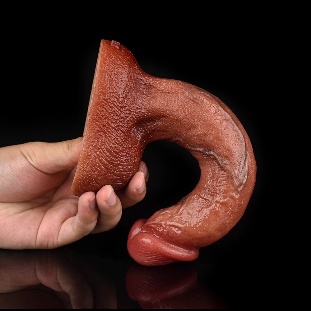 Comfortable Realistic Anal Dildo - Perfect for Lonely Female Masturbation Sex Game