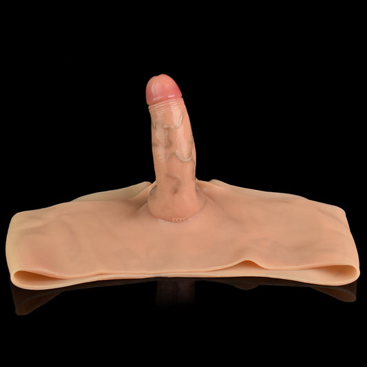 Pantalones consoladores anales de silicona realistas con arnés: Creando una experiencia BDSM para juguetes sexuales lésbicos