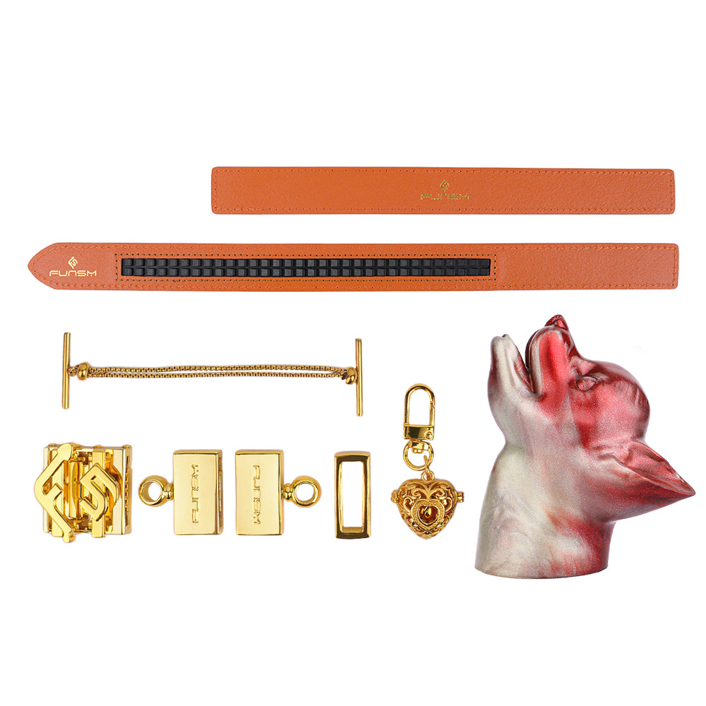 Mordaza de bola bucal Fox Bondage — Silicona roja sangre, ataduras sexuales, juguete sexual BDSM para mujeres