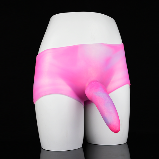 Arnés consolador de silicona con correa - Fantasía, placer anal, juguetes sexuales femeninos