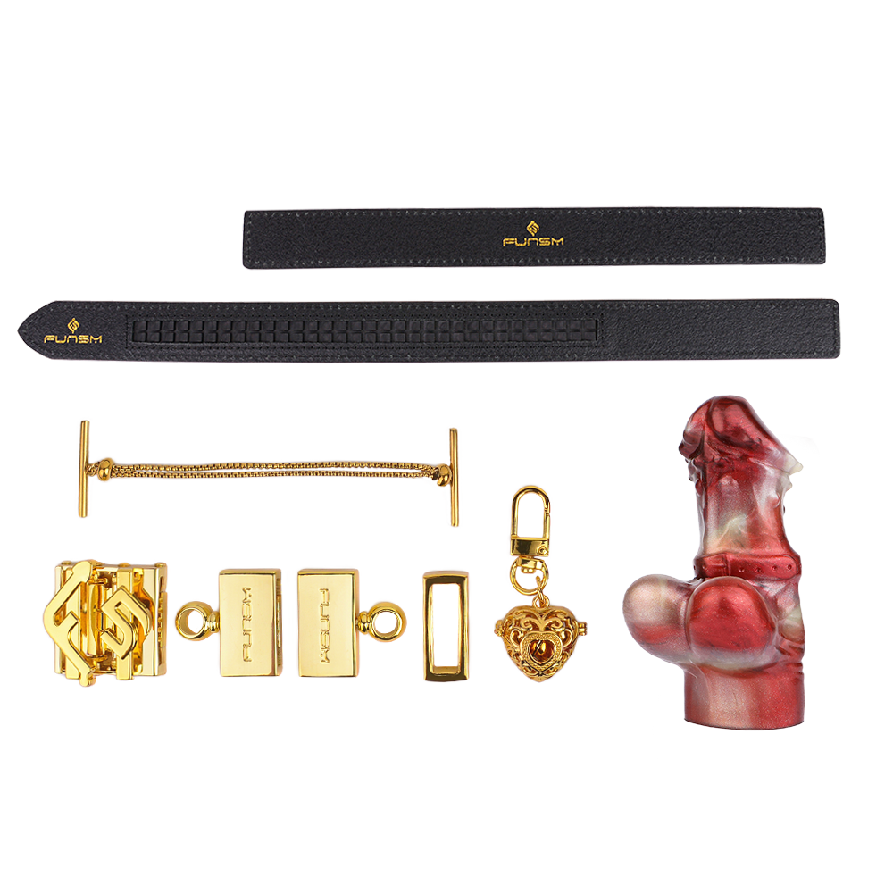 Mordazas de silicona con dildo y tapón oral - Juguetes sexuales para mujeres con kit de bondage
