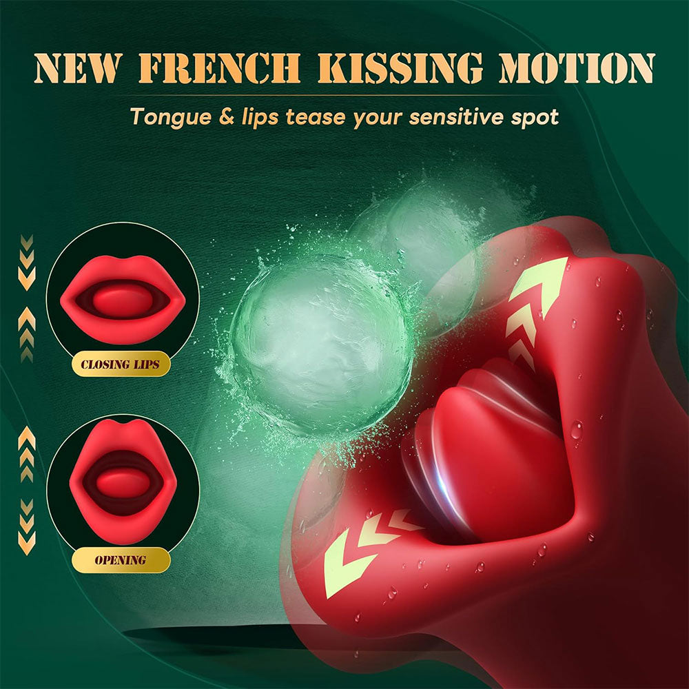 Silicone Vibrating Sucking Clit Oral Sex Master-Surpassing Real Human Sensations Female Masturbation Toys