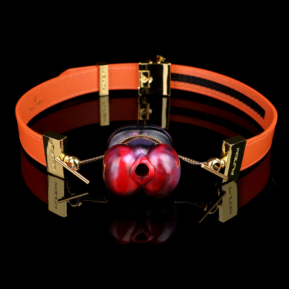 Realistic Female Genitalia Styled Ball Gag – Unleash Your BDSM Desires