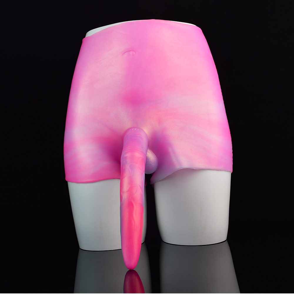 Fantasy Lesbian Strap On Dildo - Silicone High Waist Panties Women Sexual Toy