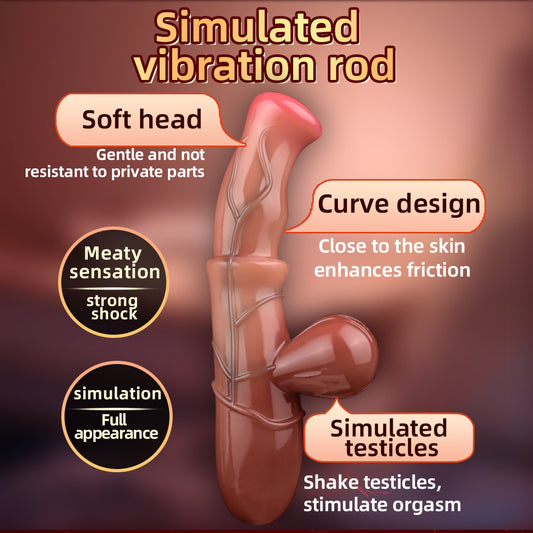 Vibrador de clítoris Fantasy Dildo: juguetes sexuales inteligentes para la masturbación femenina.