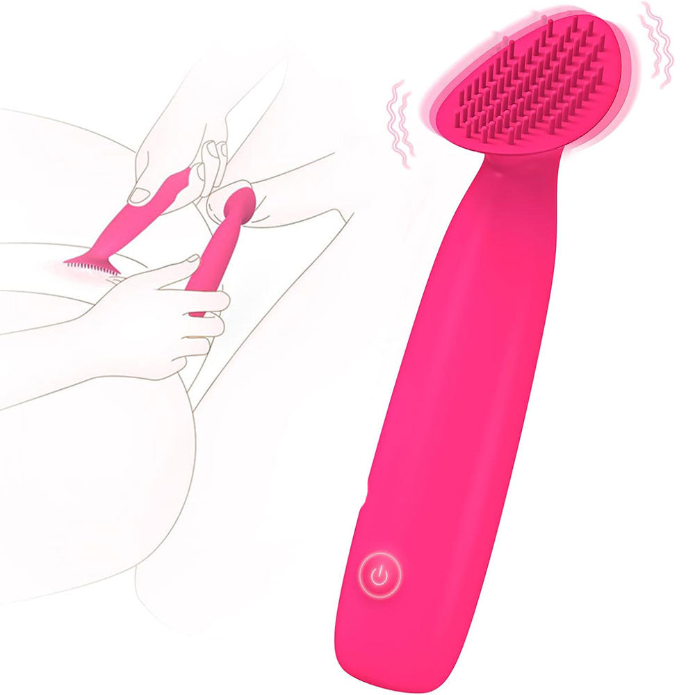Vibrating Brush Magic Wand — Couple Sex Toys for Teasing and Foreplay