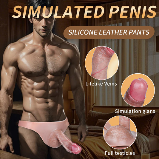 Funda de pene realista de 18 cm: extensor de silicona para pene, juguetes sexuales para hombres