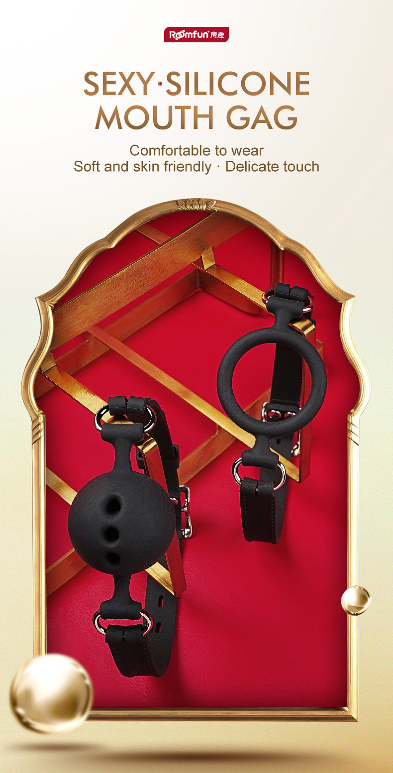 Ultimate Bondage Ball Gag – BDSM Important Accessories of Sex Toys for Women!